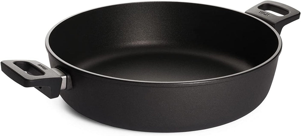 Woll Nowo Titanium Kasserolle - Induktiv -, Ø 32 Cm, 8 Cm Hoch, 5,5 litru, Mit 2 Seitengriffen - Geeignet Für Alle Herdarten Formy a plechy na pečení Naty Shop 32 Cm, 8 Cm Hoch, 5,5 litru