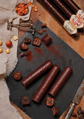 Venchi - Mléčná čokoláda a hořká čokoláda 56% doutník s kandovanou kůrou ze sicilského pomeranče, 100g, bez lepku, bez barviv a bez konzervantů