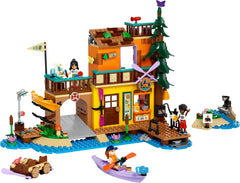 LEGO Friends Tabără de aventură cu caiac, jucărie de construcție pentru jocuri de rol, idee de cadou pentru fete și băieți de la 7 ani, set cu 3 figurine și un urs, jucărie de camping 42626 Seturi de constructie Besuche den LEGO-Store