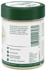 Fuchs Gewürze - Zwiebel granuliert - Gewürz für Saucen nebo Nudelgerichte - přírodní Složení - 70 g v wiederverwendbarer, recyclebarer Dávka