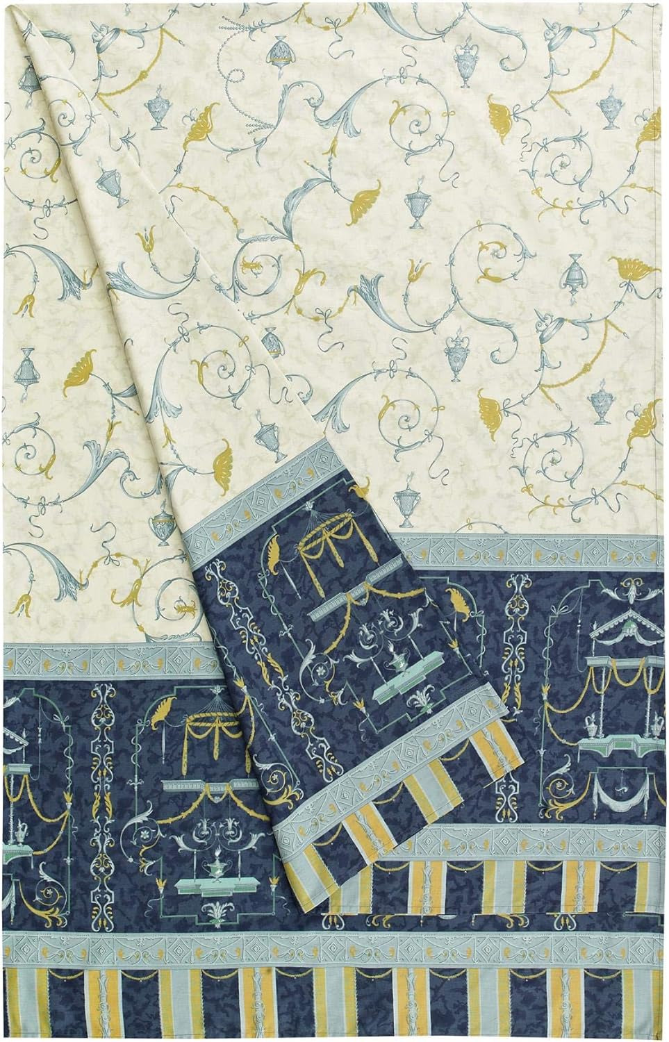 Bassetti OPLONTIS Granfoulard, bavlna, modrá, 180 X 270 X 1 cm Postele a přikrývky Bassetti Blue 180 X 270 X 1 cm