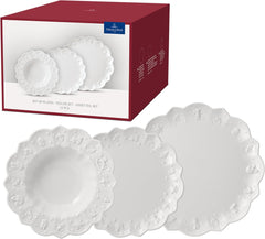 Villeroy & Boch – Toy'S Delight Royal Classic Geschirr-Set 12 Teilig Weiß, Spülmaschinenfest, Mikrowellensicher, Teller, Tellerset, Geschirrset 4 Personen, Weihnachtsgeschirr Toys, Premium Porcelain Seturi vesela masa Naty Shop Default Title