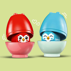 LEGO DUPLO strom na balancování a skládání, vývojová hračka, stavebnice pro děti od 18 měsíců, kreativní hračka pro děti, vzdělávací hračka se 2 hračkami ptáčky 10440 Stavebnice Besuche den LEGO-Store