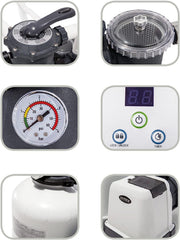 Intex Krystal Clear 7,9 m³ pískový filtrační systém pro bazény do 36 000 l 26646