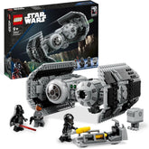 LEGO 75347 Star Wars TIE Bombe Spielzeug mit Darth Vader Minifigur mit Lichtschwert und Gonk-Droide, Starfighter Modell - Geschenk für Jungen und Mädchen ab 9 Jahren