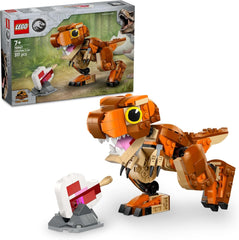 LEGO Jurassic World Little Eatie: Stavebnice T. Rex pro chlapce a dívky 7letá stavebnice dinosaura Dětský dárkový model s pohyblivými ústy, hlavou a ocasem 76967 Stavebnice Besuche den LEGO-Store Výchozí název