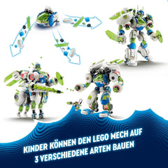 LEGO Dreamzzz 3-v-1 Mateo a Z-Blob Rytíř Mech Stavebnice Hrací sada pro 10 let Chlapce a dívky Dětská dárková fantasy sada 3 způsoby Robotická dobrodružná hračka 71485 Stavebnice Beuche den LEGO-Store
