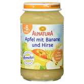 Bio Apfel Mit Banane Und Hirse, Ab Dem 6. Monat, 190 G Naty Shop Výchozí název
