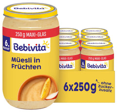 Müsli s ovocem a cereáliemi, 250g, balení 6 ks (6x250g)