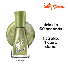 Insta-Dri Holo-Glow, Limelight, Lak na nehty, Snadné použití, Dlouhotrvající, Krásné barvy, Snadno se nanáší na nehty, Bez žmolků, 19 ml