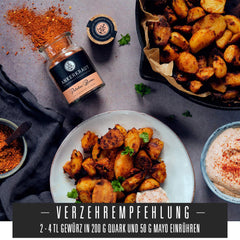 Ankerkraut Patatas Bravas, Gewürzmischung für Spanish Kartoffelwürfel, 90g v korkovém skle