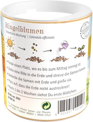 Semena měsíčku Chrestensen Colorful Mix - Opylovaná semínka zdarma 30g za cca. 25m² - Shaker pro zahradní děti