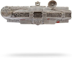 Star Wars Micro Galaxy Squadron SWJ0332 - Millennium Falcon, vehicul oficial de 22,5 cm cu lumini, sunet și figurine Action figures Naty Shop