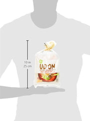 Allgroo Udon Instant Noodles - Pikantní Udon polévka, rychlá příprava - Obsahuje 3 porce - 1 x 690g