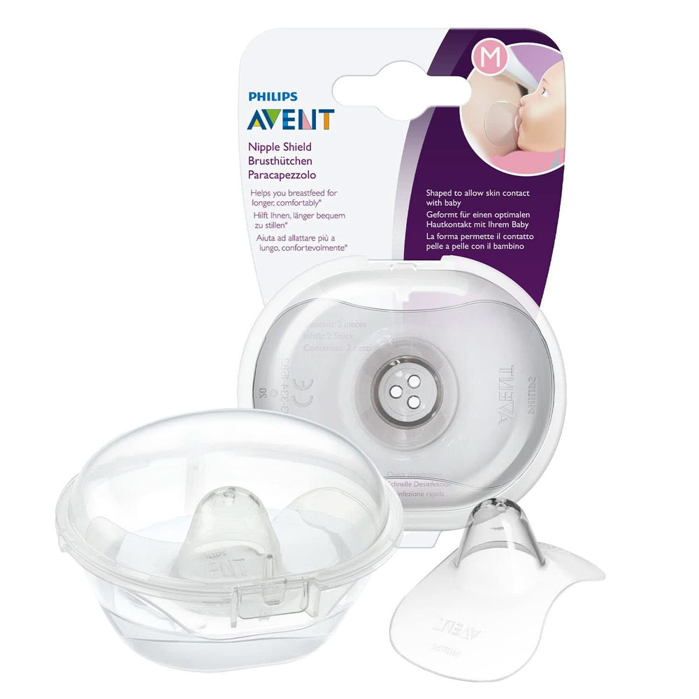 PHILIPS Avent SCF153/03 Chrániče bradavek - Středně velké doplňky pro výživu a kojení Baby Naty Shop