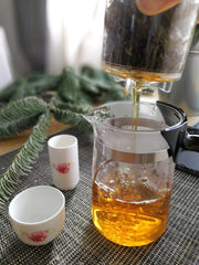 Ceai verde Oolong vrac din Vietnam 100 g, ceai Oolong floral-dulce Ceai verde semi-fermentat, Teaclub Green Tea