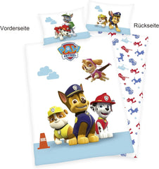 Set de lenjerie de pat pentru copii PAW Patrol, reversibila Lenjerie de pat - copii Naty Shop