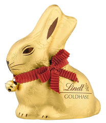 Lindt čokoládový zlatý zajíček | Zlatý zajíček 100g | Velikonoční zajíček prémiová mléčná čokoláda | Velikonoční čokoláda | Čokoládový dárek | Čokoládový zajíček | Velikonoční zajíček