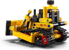 Stavebnice těžkého buldozeru LEGO Technic Buldozer Přidejte na své staveniště Stavební hračka pro děti Technický dárek pro chlapce a dívky 7 let 42163 Stavebnice Besuche den LEGO-Store