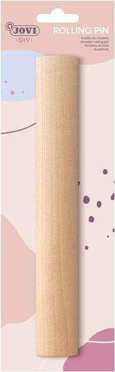 Jovi - Holzwalze, ideales Modellierwerkzeug für luftgetrockneten Ton, 1 Stück (27RP)