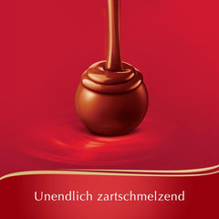 Ciocolată Lindt | Asortiment LINDOR | 1371g | 110 trufe în ciocolată fină cu umplutură care se topește în gură | Cadou de ciocolată de împărțit