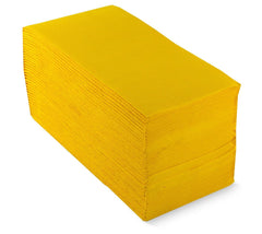 Hanging lamp Ser42107363 Premium, șervețel 40 X 40, 2 straturi, pliere 1/8, 40 șervețele, Punta-Punta, galben