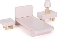 Small Foot 11192 3patrový otočný dřevěný domeček pro panenky včetně dětského nábytku Vícebarevné 37 X 40 X 67 cm Domky pro panenky Naty Shop