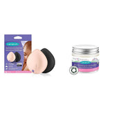 Lansinoh Světle růžové a černé omyvatelné kojící vložky - 8 kusů, Ultra savá a BIO mast na bradavky Příslušenství Potraviny a kojení Bebe Naty Shop