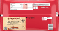 Nestlé Mini XXL čokoládové tyčinky Mléčná čokoláda křupavé oplatkové tyčinky 4 balení (1 x 301 g)