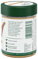 Fuchs Gewürze - Zimt Ceylon gemahlen | Aus natürliche Ingredient | 30 g v wiederverwendbarer, recyclebarer Streudose