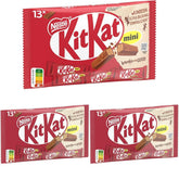 Nestlé Mini čokoládové tyčinky Mléčná čokoláda křupavé oplatkové tyčinky 3 balení (1 x 217 g)