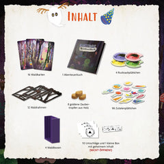 Kosmos 685027 Forest of Shadows, Kooperativní hra pro děti od 2 do 4 let, od 7 let, Stolní hra pro děti, S vynikajícím 3D materiálem, V 18 kapitolách s přibližně 15 minutami herního času