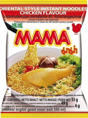 MAMA kuřecí instantní nudle s příchutí - orientální instantní nudlová polévka - autentická thajská kuchyně - 24 x 55 g