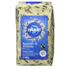 Směs Davert Basmati a divoké rýže, bio, 500g