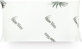 Mister Sandman Pernă ergonomică 40X80, pernă pentru gât cu față de pernă Aloe Vera, pernă Visco perfect potrivită pentru cei care dorm abdominal, cei care dorm pe spate și cei care dorm lateral, pernă cu spumă de memorie Perne ortopedice cervicale Naty Shop Aloe vera capac