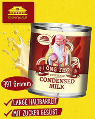 Kaiserpalast Kondenzované mléko 8% Fettanteil, gesüßt, zum Süßen von Kaffee und Tea oder zum Cochen und Backen, 1 x 397 g