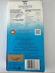 Mléčná čokoláda Lindt bez přidaného cukru | Tyčinka 100g | Nejlepší a bez lepku | Čokoládový dárek