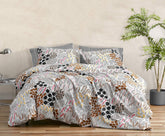 MARIMEKKO Set de lenjerie de pat Queen, lenjerie de pat din bumbac percale cu fețe de pernă asortate, decor de casă pe tot parcursul anului (Pieni Letto, Multicolor, pat Queen size) Plapumi si pilote Naty Shop Regina