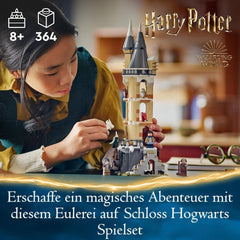 LEGO Harry Potter Owlery na Bradavickém zámku, dobrodružná sada se zvířátky a 3 minifigurkami, filmová hračka pro děti, dárek pro dívky, chlapce a všechny fanoušky od 8 let 76430 Stavebnice Besuche den LEGO-Store