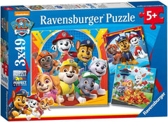 Puzzle Ravensburger pro děti 3X49 dílků - Paw Patrol - Puzzle Paw Patrol Naty Shop Single