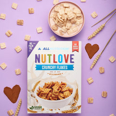 Allnutrition Nutlove křupavé vločky se skořicí 300G Cereal Naty Shop