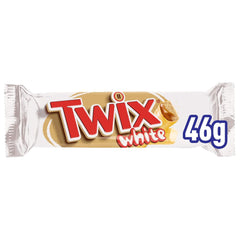 Twix bílé čokoládové tyčinky | Karamel, sušenky, bílá čokoláda | Více balení čokolády | 5 tyčinek (5 x 46 g) (balení 4 ks)