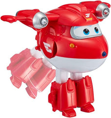 Auldey EU740283 Super Wings Transformer Figurka JETT Supercharge 12 cm, barevné Akční figurky Naty Shop