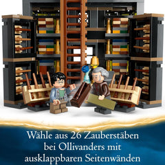 LEGO Harry Potter Obleky Ollivanders & Madam Malkin, Lands Of Diagon Alley, Dětská herní sada, Kouzelnické hračky, Fantasy dárky pro dívky, kluky a fanoušky od 8 let 76439 Stavebnice Besuche den LEGO-Store