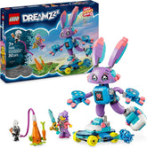 LEGO Dreamzzz Izzie a Bunchurro Hračka zajíčka pro děti 7+ 2 v 1 s minifigurkou hrdiny a Cyberlingem pro imaginativní herní zážitek 71490 stavebnic Besuche den LEGO-Store Výchozí název