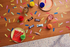 Hromadné balení mini míchané čokolády, čokoláda, 35 mini čokoládových svačin (Mars, Snickers, Bounty, Twix, Milky Way) jako sladkosti, čokoládový dárek, bonboniéra (710 g)