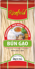 Rýžové nudle Ricefield, Vermicelli, 1,2 mm, Bun Gao (1 x 400 g)
