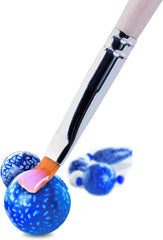 DAS Fila DAS Smart Glanzlack-Set 3290 00 Modellierwerkzeug Glanzlack und Pinsel, 19,6 x 10 x 3,8 cm