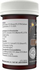 Pastă de colorant alimentar Sugarflair maro, colorant alimentar pastelat foarte concentrat pentru cremă de unt, pastă de zahăr, glazură regală, decorațiuni pentru torturi și multe altele! Colorant alimentar vibrant! - 25 g