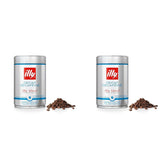 illy Kaffee, Kaffeebohnen Entkoffeiniert - Dose zu 250 g (Packung mit 2)
